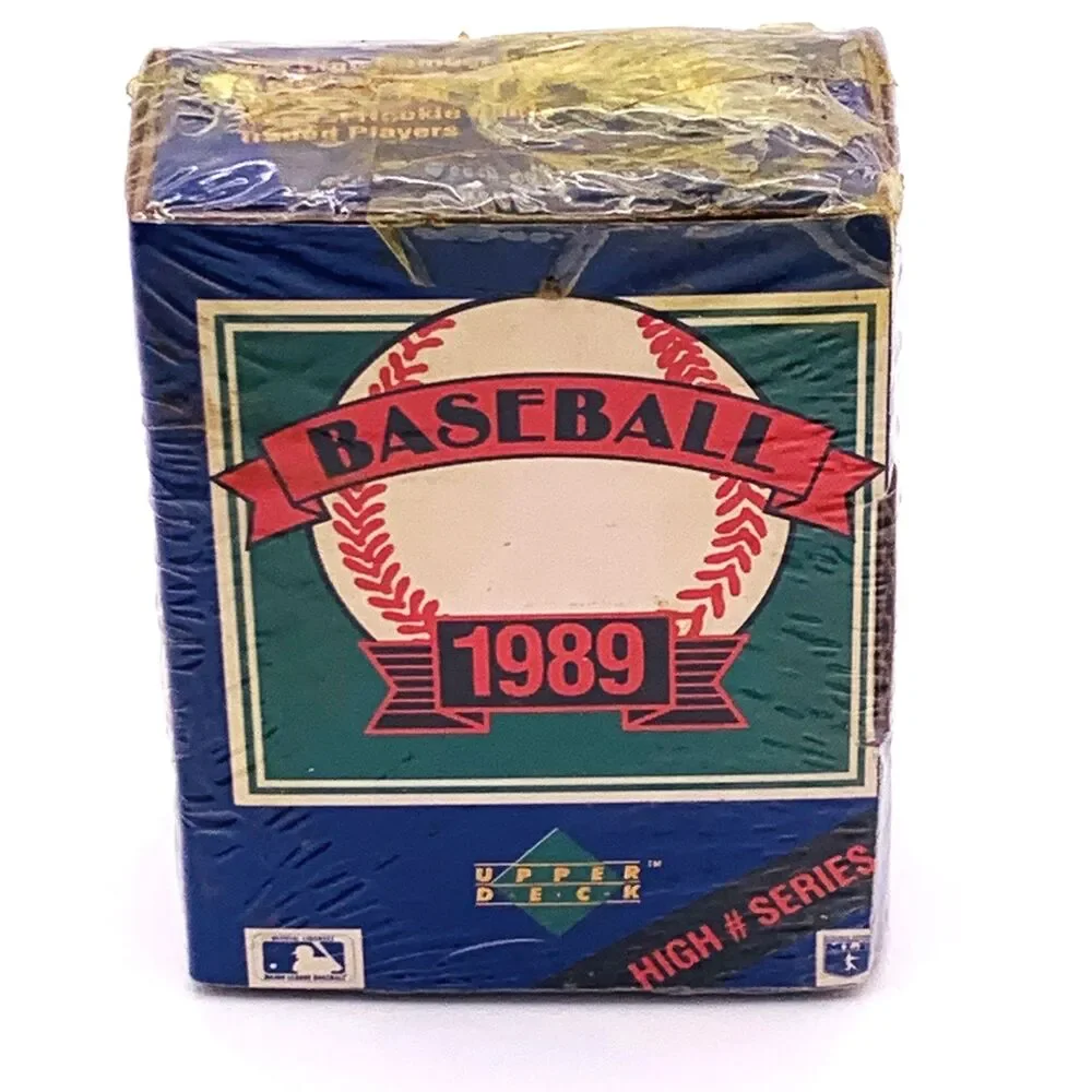 1989 Upper Deck Baseball High # Series Box Set Cards 701-800, Factory Sealed NEW